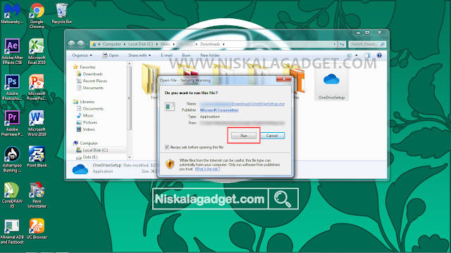 Cara Install OneDrive di Windows 7 Bagi Pemula