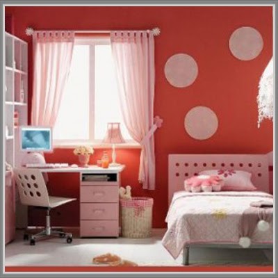  Dekorasi  kamar  remaja  putri  Merah Untuk Kamar  Remaja  