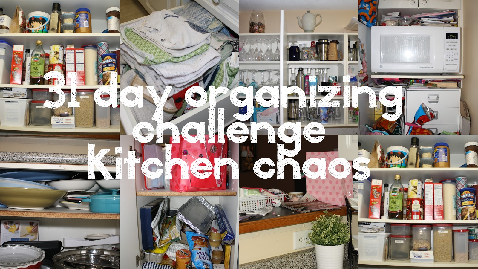 GingerBabyMama 31 Day Organizing Challenge My Crazy Kitchen