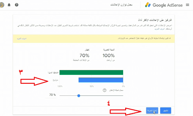 اختيار الاعلانات غالية الثمن،اختيار الاعلانات التى تربح اكثر فى ادسنس