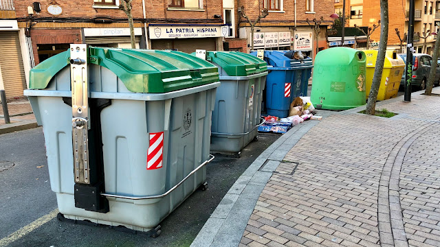 contenedores en Barakaldo