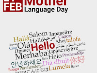 International Mother Language Day - 21 February.