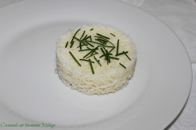 Guarnición de arroz basmati