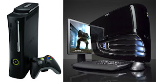 Desktop vs gaming console snapshot