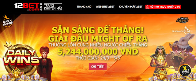 Lấy tiền từ 3 Ưu đãi Casino 12BET nổi bật trong tháng 4.2022 Might%20of%20RA