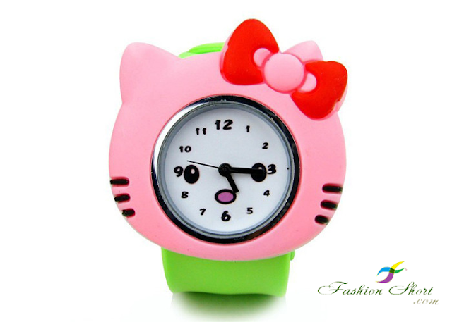 Cute Pink Baby Watch