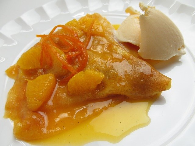 Crepe suzette – French pancake