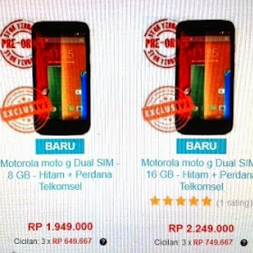 Smartphone Android Moto G Jadi Rebutan Di Indonesia