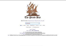 After closing for a month, The Pirate Bay returns with its original link and new interface