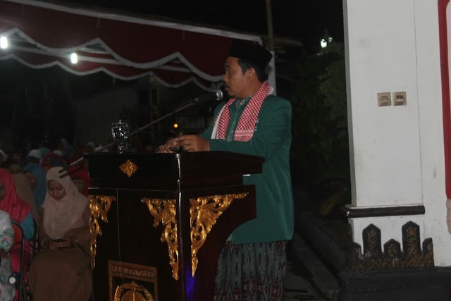 DANDIM HADIRI PENGAJIAN RUTIN BAITUL HIKMAH DI RUMAH DINAS BUPATI SUKOHARJO