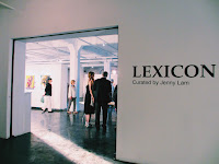 Artists on the Lam's 2016 interactive art show LEXICON entrance and opening reception, created and curated by Jenny Lam, Chicago