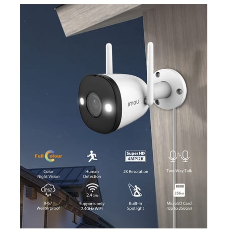 Imou 2K Outdoor IP67 Surveillance Security Camera