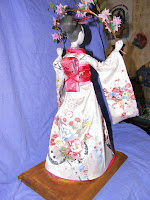 Эксклюзивная авторская кукла в японском стиле (японская кукла) "Гейша"