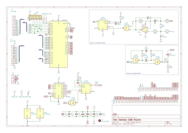 Schemat I/O CA80 dla RC2014