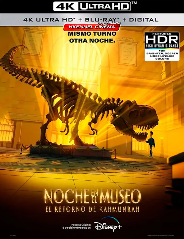 Noche en el Museo: El Retorno de Kahmunrah (2022) - Español Latino | 4K UHD, Full HD y 720p [1 LINK]