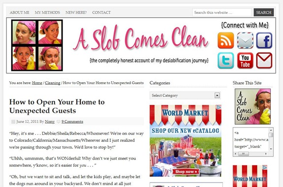 Slob Comes Clean