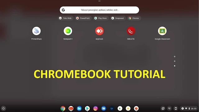 CARA CAPTURE LAYAR DI LAPTOP CHROMEBOOK