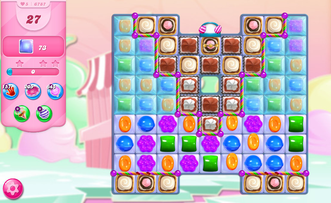 Candy Crush Saga level 6787