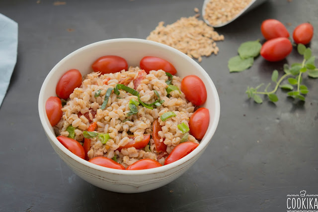 Farro Salad with Tuna