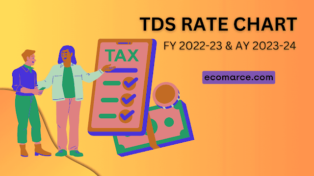 tds rate chart fy 2022-23, tds rate chart fy 22-23