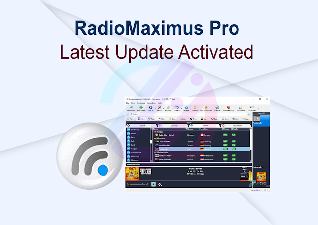 RadioMaximus Pro Latest Update Activated