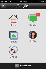 Google+ Applications for the iPhone