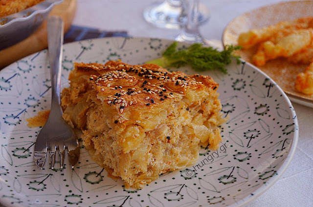 Fennel and Onion Pie