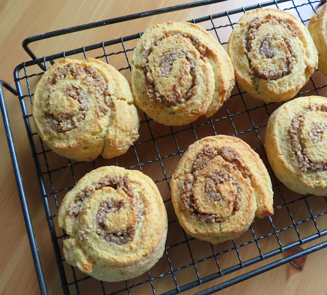 Pecan Swirl Strawberry Shortcakes