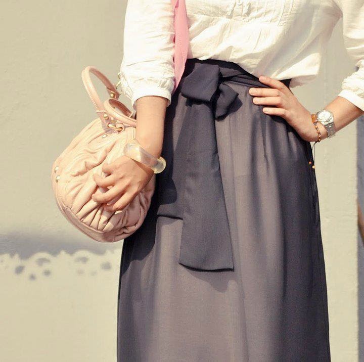 Download this Hijab Fashion Maxi Skirt picture