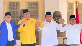 Partai PAN, PKB, dan Golkar Dukung Prabowo Subianto Bacapres 2024