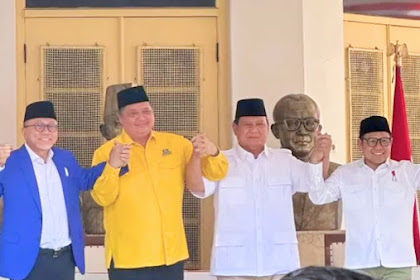Partai PAN, PKB, dan Golkar Dukung Prabowo Subianto Bacapres 2024