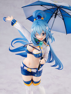 KDColle Figure 1/7 Aqua: Race Queen ver. from KoNoSuBa, Kadokawa