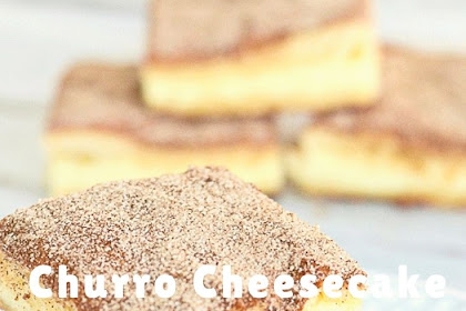 Churro Cheesecake Bars