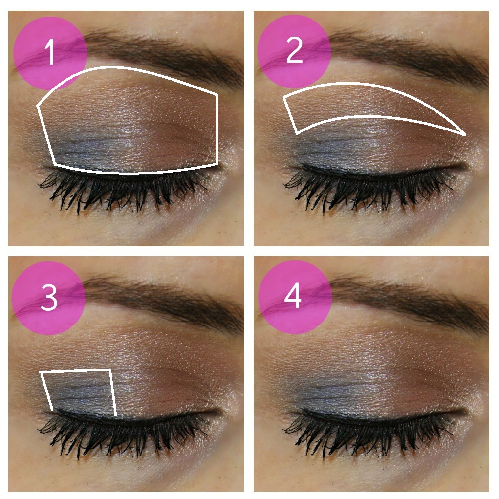 blushing basics: Eye Makeup Tutorial {Step-by-Step}