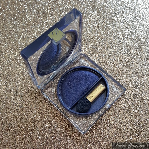 open Estee Lauder Pure Color Eyeshadow 24 Midnight compact