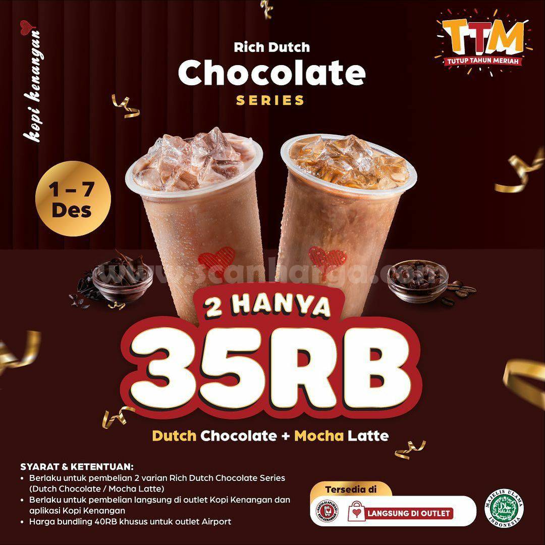 Promo KOPI KENANGAN Chocolate Series ! Beli 2 cuma Rp. 35Ribu