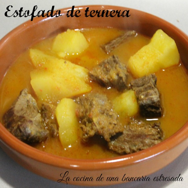 Receta de estofado de ternera, paso a paso y con fotografías