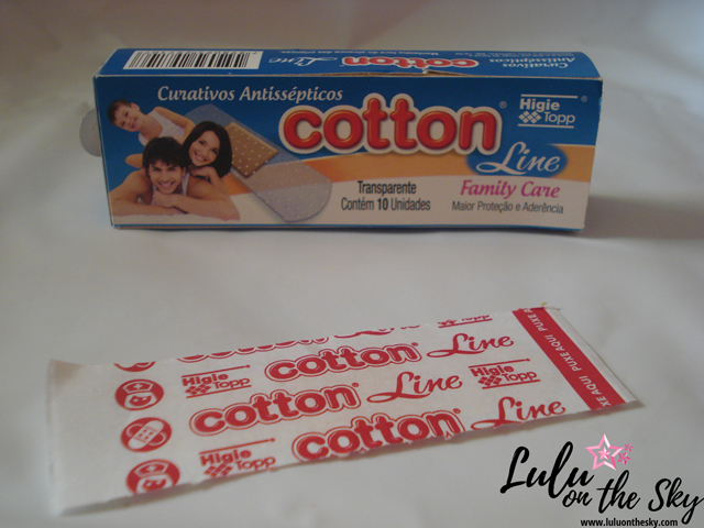 Cotton Line Curativos Antissépticos Transparente: eu testei