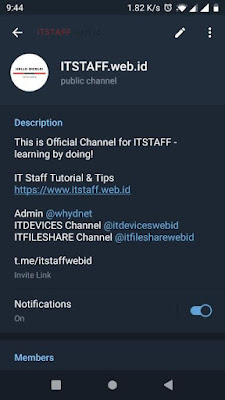 Official Channel Telegram - ITSTAFF.web.id