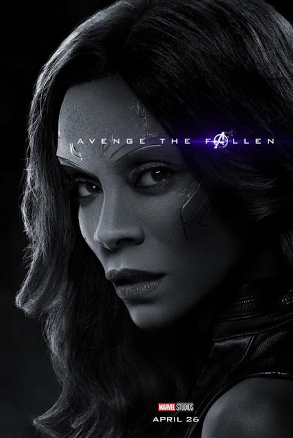 Zoe Saldana Avengers: Endgame Poster and Trailer 2019