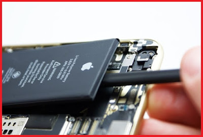 iphone 6 battery removed