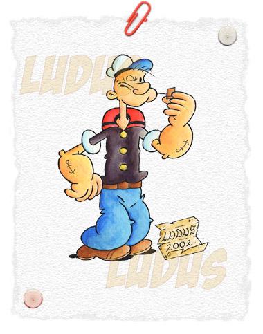 Cartoon popeye 