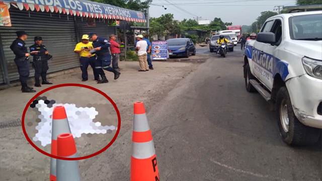 El Salvador: Peatón murió atropellado en carretera antigua a Quezaltepeque