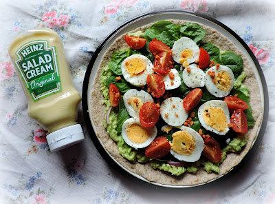 Cob Salad Sandwich Wrap