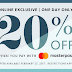 [全加] Indigo用Masterpass结算20% off