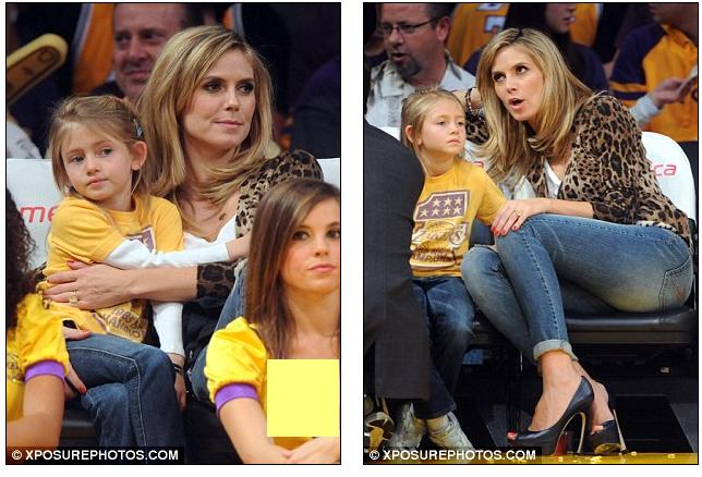 heidi klum children 2011. Heidi Klum treats children to