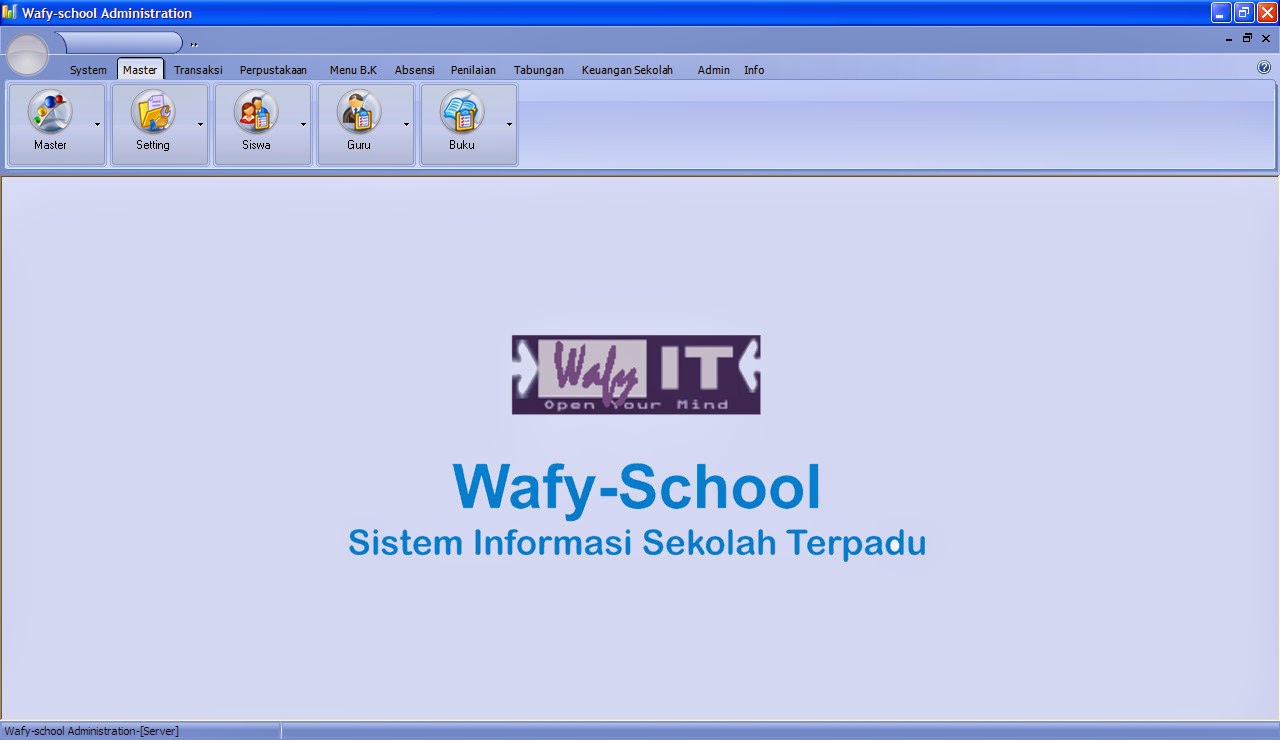 Market Software Murah: Wafy School - Sistem Informasi 