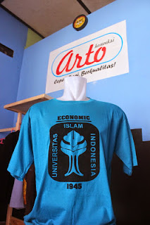 sablon bludru baju kaos