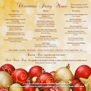 Save Money on Printing Christmas Menus for Restaurant using Compatible Ink Cartridges
