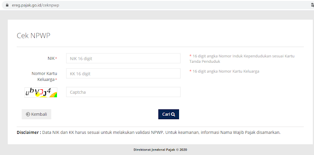 Cara Cek NPWP Aktif atau Tidak Secara Online - Info Dunia ...